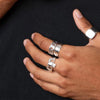 Kurate Gents Claddagh Ring, Silver