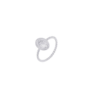 Kurate Miraculous Medal Ring, Silver