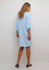 Kaffe Milla Linen Blend Shirt Dress, Windsurfer