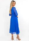 Kate & Pippa Audrey Polka Dot Maxi Dress, Blue