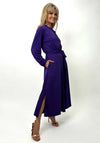 Kate & Pippa Capri Midi Shirt Dress, Purple