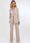 Kate & Pippa Palermo Wide Leg Trousers, Beige