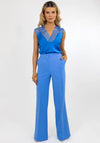 Kate & Pippa Palermo Wide Leg Trousers, Blue