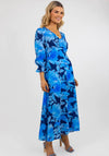 Kate & Pippa Streasa Floral Print Maxi Dress, Blue