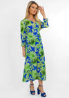Kate & Pippa Streasa Floral Print Maxi Dress, Green