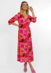 Kate & Pippa Streasa Floral Print Maxi Dress, Pink