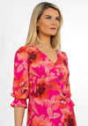 Kate & Pippa Streasa Floral Print Maxi Dress, Pink