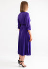 Kate & Pippa Positano Midi Dress, Purple Multi