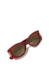 Katie Loxton Rimini Ovel Sunglasses, Red