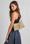 Katie Loxton Lori Suedette Crossbody Bag, Sand