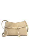 Katie Loxton Lori Suedette Crossbody Bag, Sand