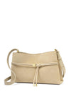 Katie Loxton Lori Suedette Crossbody Bag, Sand