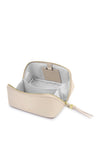 Katie Loxton Fold-Out Mirror Makeup Bag, Beige