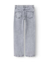 Name It Kid Girl Rose Rhinestone Jeans, Grey