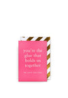 Lagom Design We Love You Mum Mini Greeting Card