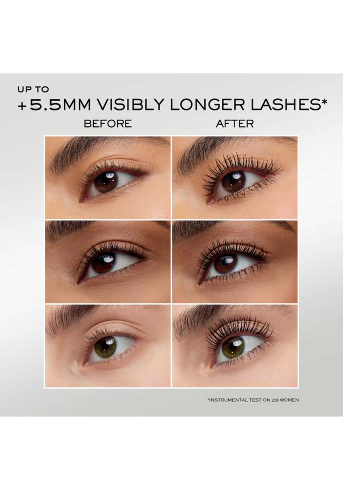 Lancome Flutter Extension Lengthening Mascara, True Black