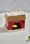 HOLLY COTTAGE STONEWARE HOUSE WAX MELT BURNER