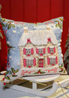 CHRISTMAS COTTAGE PRINTED CUSHION