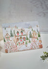 HOLLY COTTAGE SNOWY HOUSE SCENE HEAT