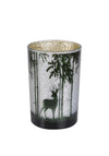 Large Enchanted Reindeer Candle Holder