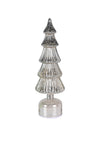 Silver Large LED Rotating Tree