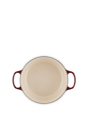 Le Creuset Signature Collection 4.1L Round Casserole Dish, Garnet