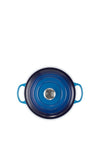 Le Creuset Signature Collection Round 4.2L Casserole Dish, Azure Blue