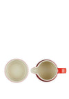 Le Creuset Signature Stoneware Cream and Sugar Set, Cerise