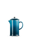 Le Creuset Stoneware French Press Cafetiere, Deep Teal