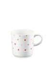 Le Creuset Heart Decal Mug, White