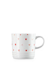 Le Creuset Heart Decal Mug, White