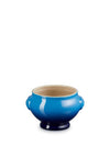 Le Creuset Stoneware Lion Head Soup Bowl, Azure Blue