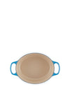 Le Creuset Signature Collection 4.1L Oval Casserole Dish, Azure Blue