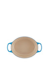 Le Creuset Signature Collection Oval 4.1L Casserole Dish, Azure Blue