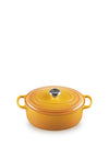 Le Creuset Signature Collection Oval 4.1L Casserole Dish, Nectar