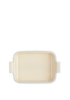 Le Creuset Large Stoneware Heritage Rectangle Dish 32cm, Azure Blue