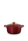 Le Creuset Signature Collection Round 4.2L Casserole Dish, Garnet