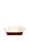 Le Creuset Stoneware Heritage 4L Rectangular Dish, Garnet