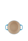 Le Creuset Signature Collection Round 2.4L Casserole Dish, Azure Blue