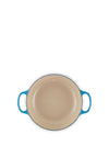 Le Creuset Signature Collection Cast Iron 3.4L Sauteuse Oven Dish, Azure Blue