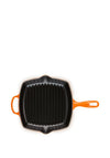 Le Creuset Signature Square Skillet Grill Pan, Volcanic
