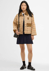 Barbour Womens Mackworth Check Jacket, Beige