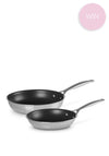 Le Creuset 3 Ply Stainless Steel 2 Piece Frying Pan Set