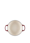 Le Creuset Signature Collection Cast Iron 3.4L Sauteuse Oven Dish, Garnet
