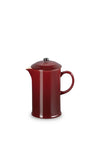 Le Creuset Stoneware French Press, Garnet
