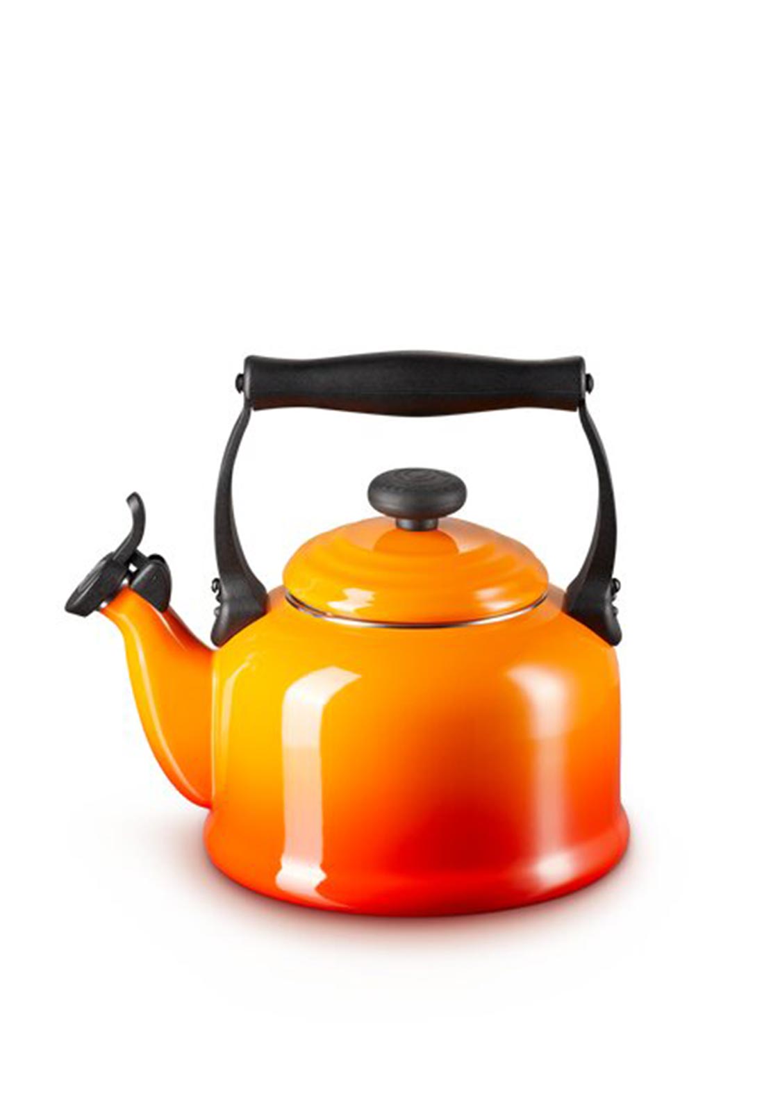 Le Creuset Classic Traditional Kettle, Volcanic Orange