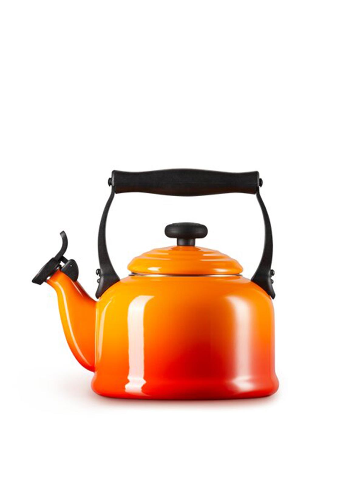 Le Creuset Classic Traditional Kettle, Volcanic Orange
