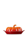 Le Creuset Stoneware Pumpkin Butter Dish, Volcanic