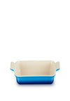 Le Creuset Stoneware Heritage Rectangular Dish 19cm, Azure