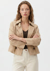 Le Comte Short Trench Coat, Beige